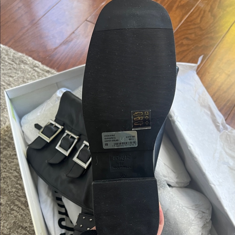 SCHUTZ BOOTS -BLACK - Picture 3 of 4